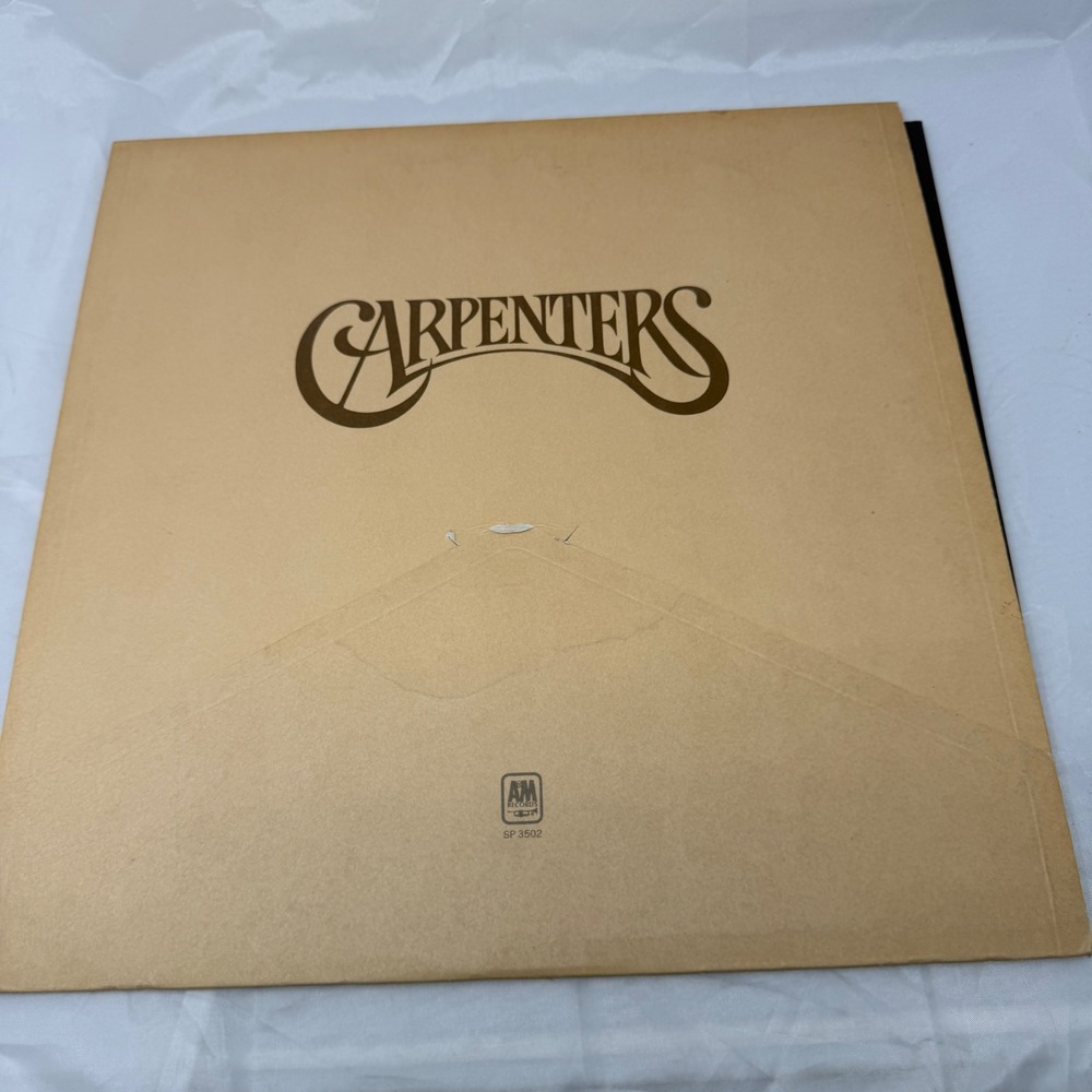 Carpenters Self Titled Vinyl LP Album 1971 A&M Records SP 3502 Envelope Gatefold